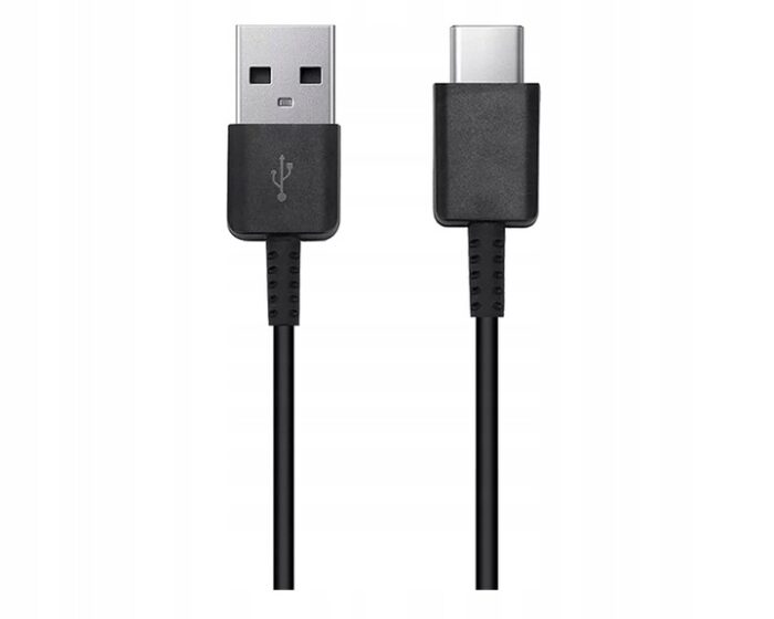 Kabel USB-USB_C 120 cm czarny szybkie ładowanie