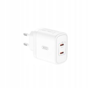 XO ładowarka sieciowa CE08 PD 50W 2x USB-C biała