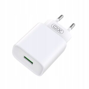 XO Ładowarka Sieciowa Szybka Kostka do Ładowania QC 3.0 18W 1x USB Wtyczka