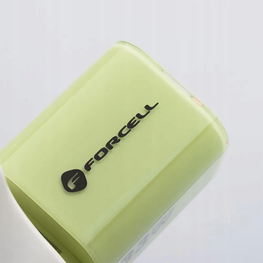 Ładowarka sieciowa 33W GaN USB-C, USB-A + kabel 1m Forcell kompaktowa mocna - obrazek 6