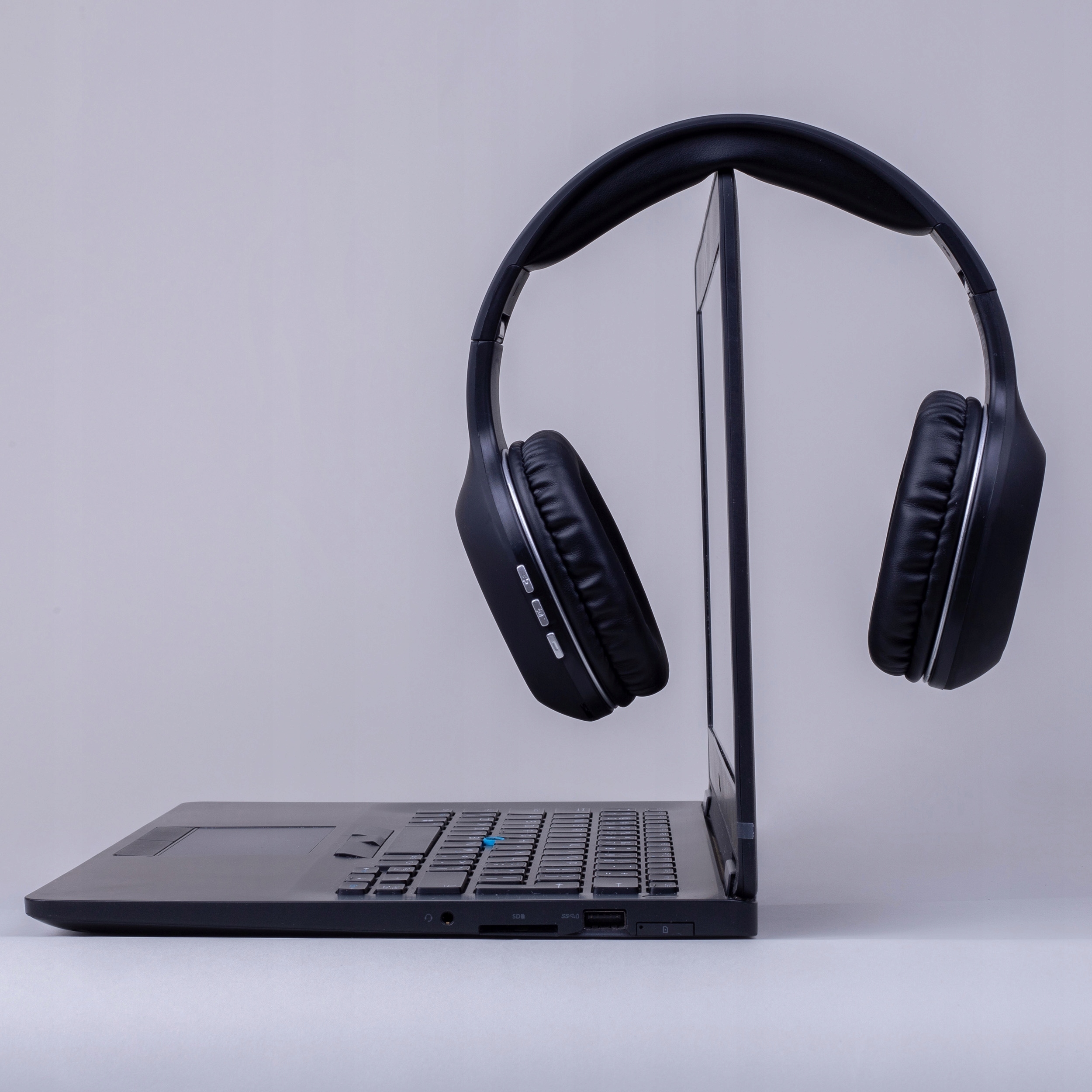 Słuchawki bezprzewodowe Forever BTH-505 nauszne czarne Bluetooth - obrazek 4