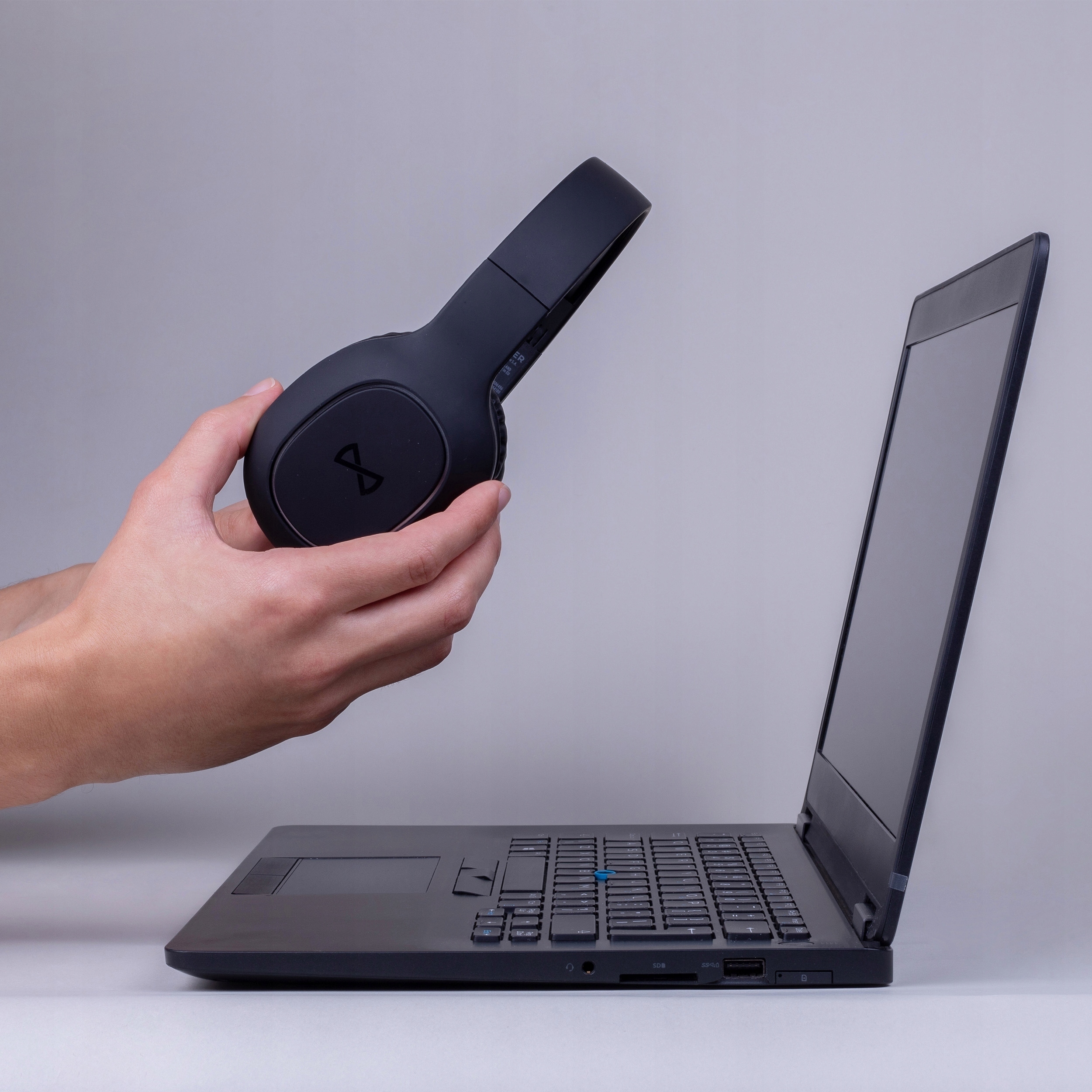 Słuchawki bezprzewodowe Forever BTH-505 nauszne czarne Bluetooth - obrazek 5