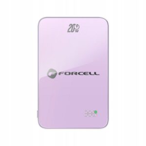Powerbank Forcell 5000 mAh fioletowy