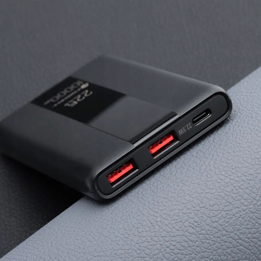 Powerbank Forcell F-Energy Energo P10K2 QC3.0 PD 3A 22,5W 10000 mAh czarny - obrazek 8