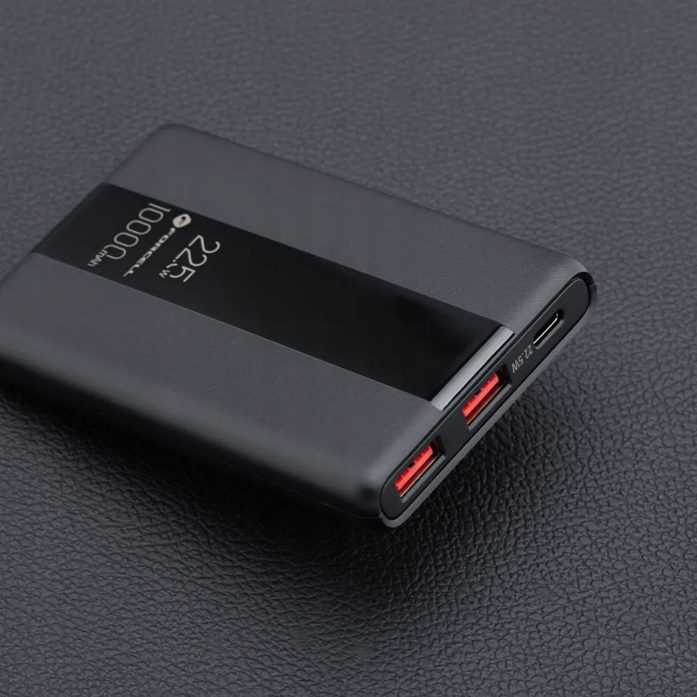 Powerbank Forcell F-Energy Energo P10K2 QC3.0 PD 3A 22,5W 10000 mAh czarny - obrazek 9