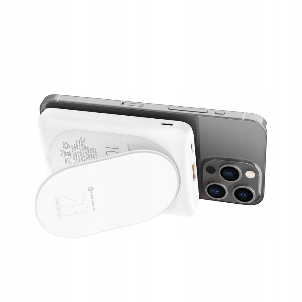 FORCELL F-ENERGY F10K2 MagStand powerbank kompatybilny z MagSafe PD QC3.0 5 - obrazek 5