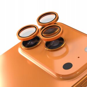 Etteri szkło na aparat do iPhone 17 Pro / 17 Pro Max pomarańczowe