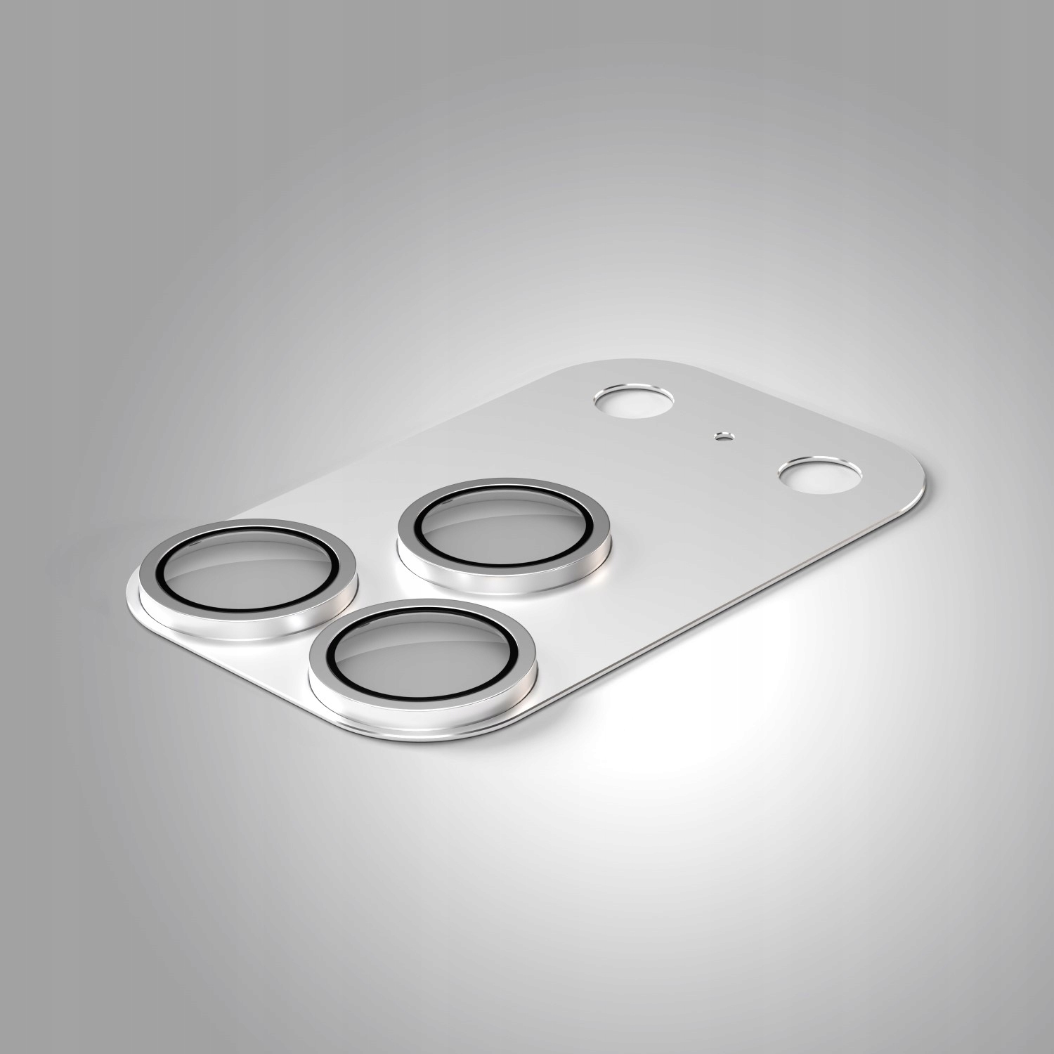 Etteri pełna ochrona aparatów do iPhone 17 Pro Max srebrna - obrazek 4
