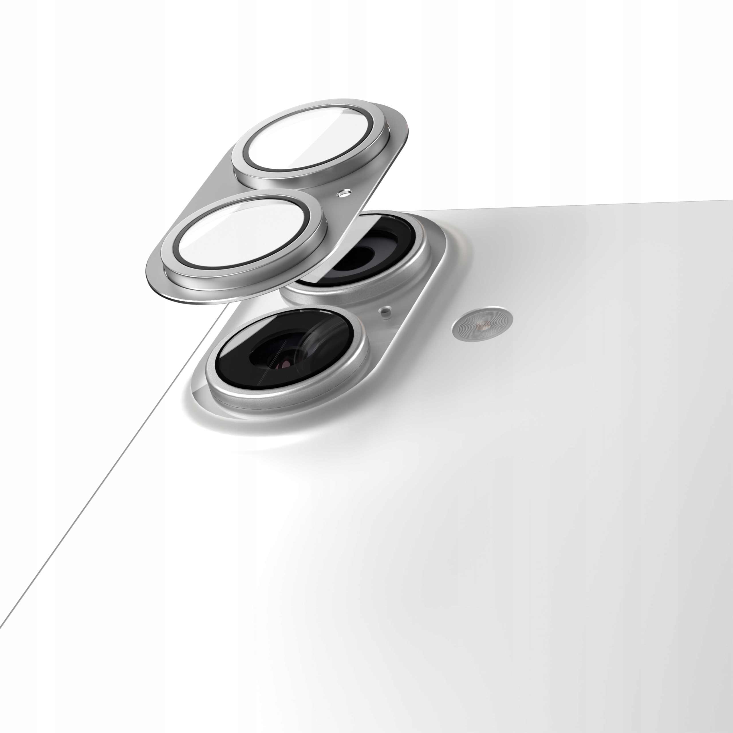 Etteri pełna ochrona aparatów do iPhone 17 srebrna - obrazek 2