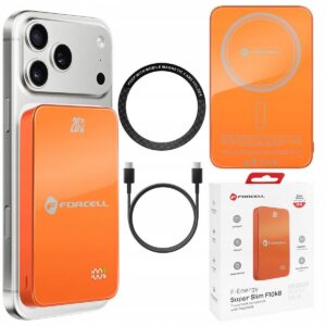 Powerbank Forcell 10000 mAh pomarańczowy