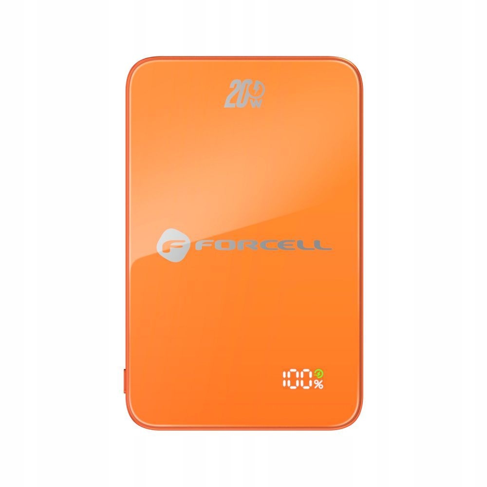 Powerbank Forcell 10000 mAh pomarańczowy - obrazek 2