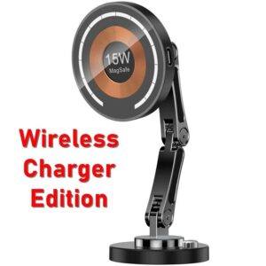 Ładowarka samochodowa USB typ C chwyt magnetyczny do samochodu 15W