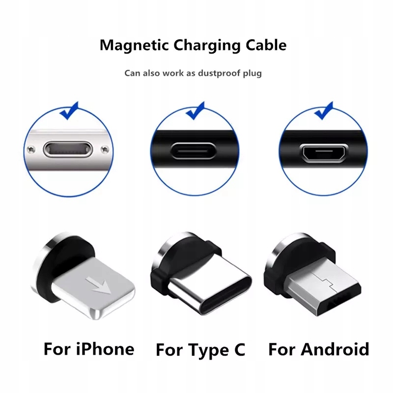 Adapter magnetyczny Micro Super Fast charging - obrazek 9