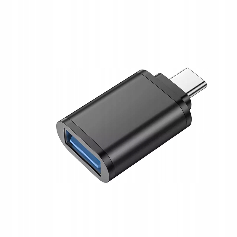 Adapter przejściówka USB_C na USB_A 3.0 GB/s czarny - obrazek 7