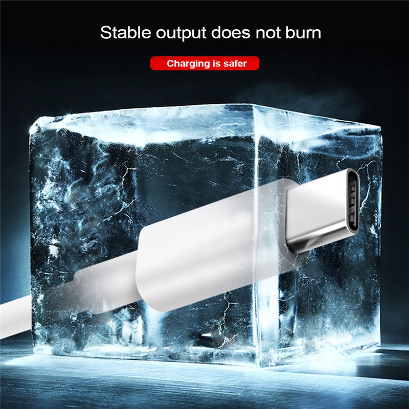 Kabel biały USB_A na USB-C 0,2 m - obrazek 4