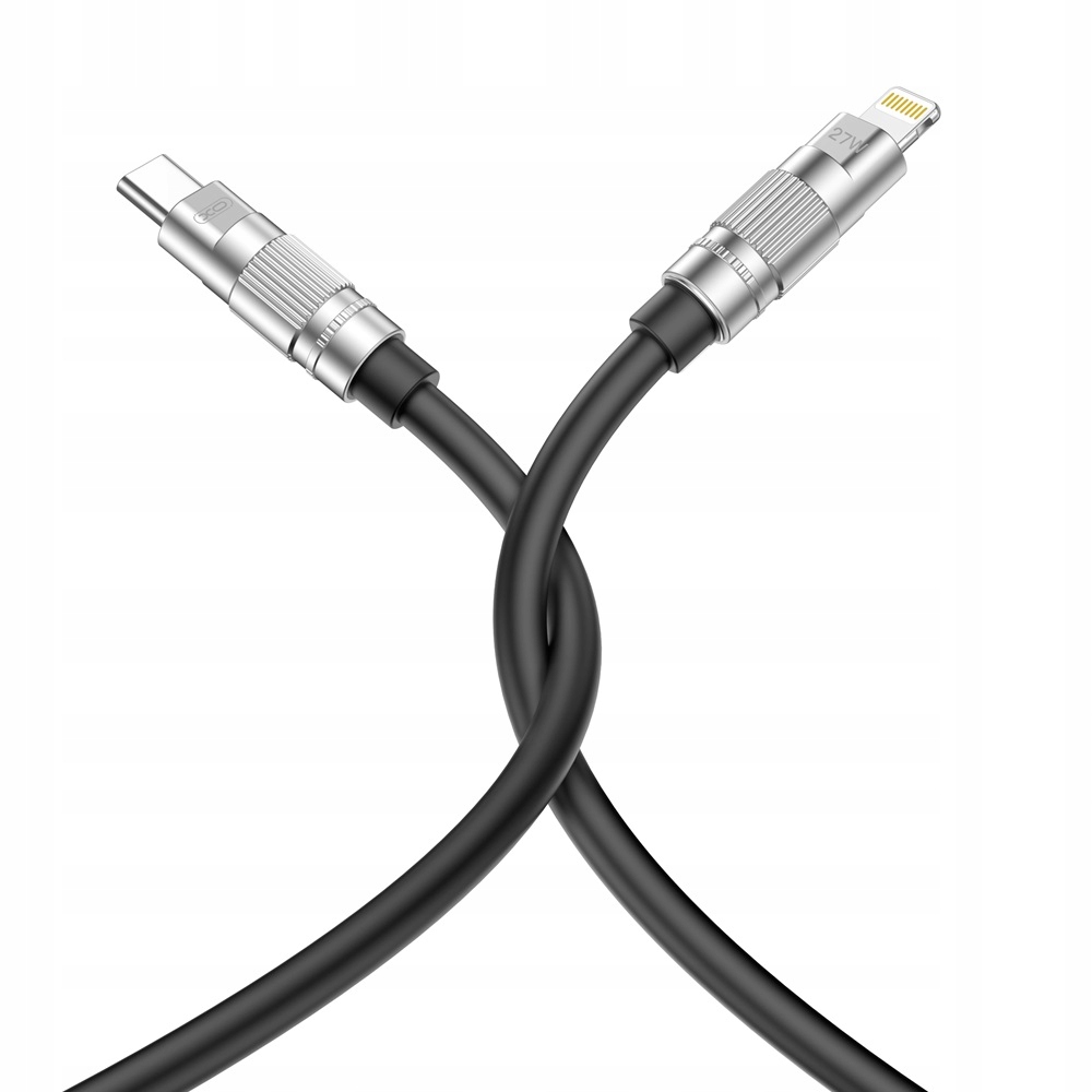 XO kabel NB-Q228A USB-C - Lightning 1,2m 27W czarn