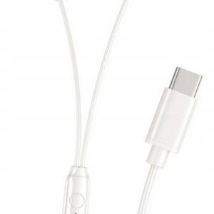 XO słuchawki przewodowe EP66 USB-C douszne białe