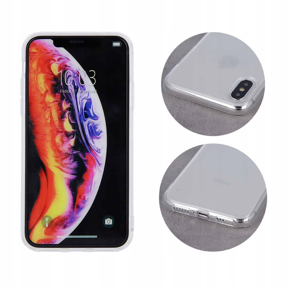 Nakładka Slim 2 mm do iPhone 12/12 Pro transparentna - obrazek 4