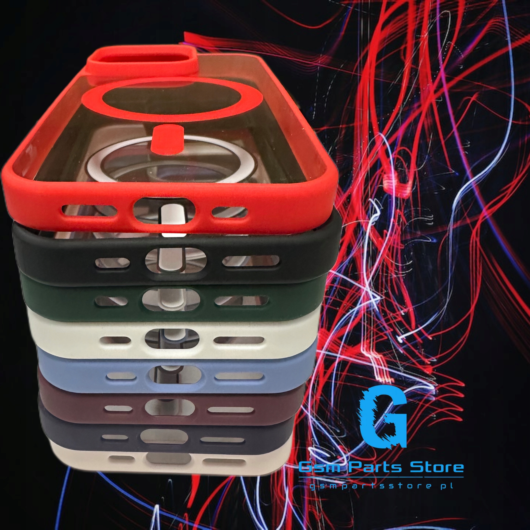 Etui CLEAR CASE kompatybilny z MagSafe do iPhone 14 Pro Max Pink - obrazek 7