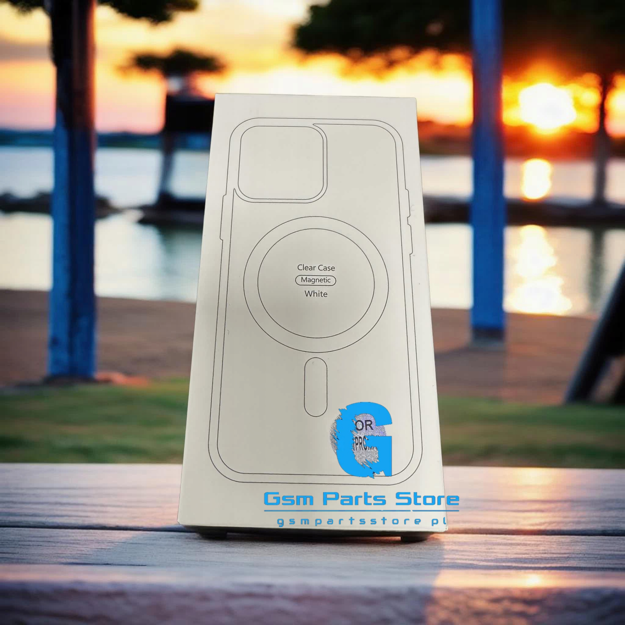 Etui CLEAR CASE kompatybilny z MagSafe do iPhone 14 White - obrazek 4
