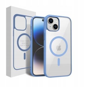 Etui CLEAR CASE kompatybilny z MagSafe do iPhone 13 Mini Sierra Blue