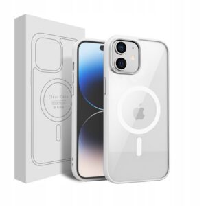 Etui CLEAR CASE kompatybilny z MagSafe do iPhone 11 WHITE