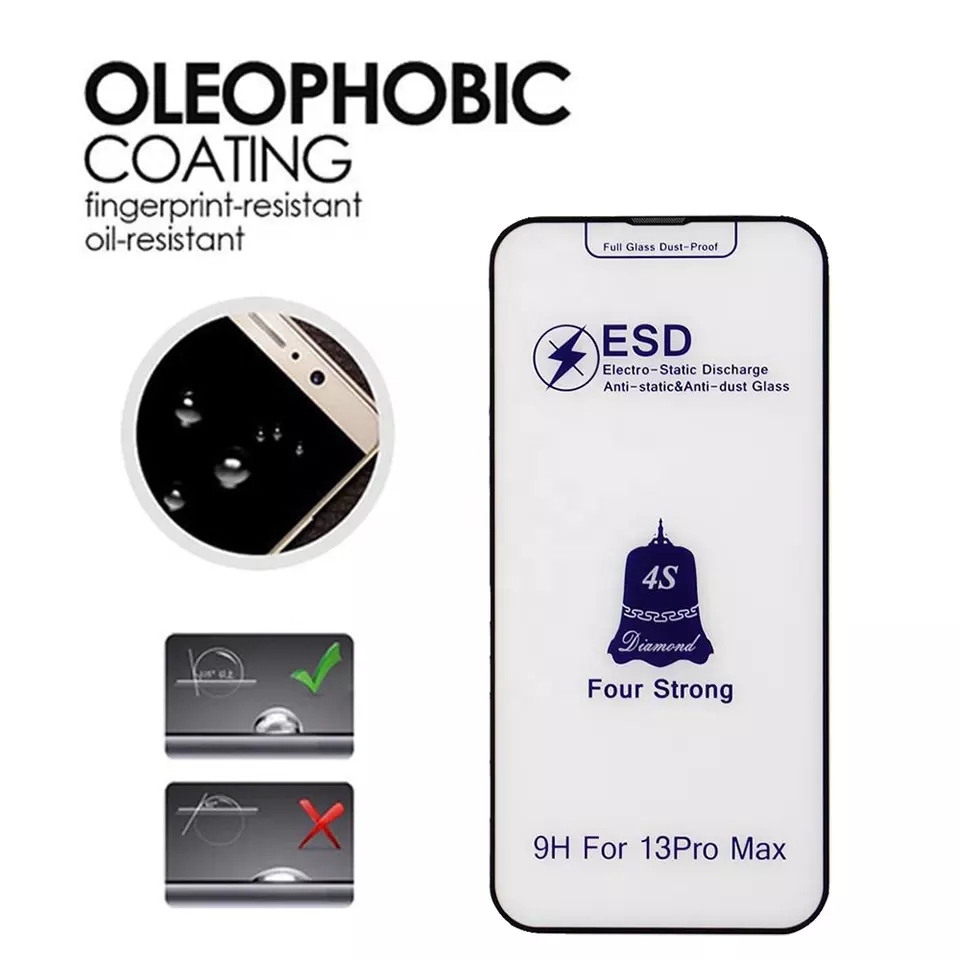 Szkło hartowane Tempered Glass ESD 4s Four Strong 9H do iPhone 15 - obrazek 4