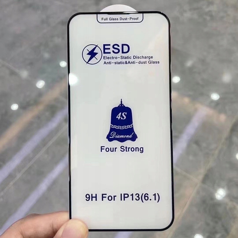 Szkło hartowane Tempered Glass ESD 4s Four Strong 9H do iPhone 15 Pro - obrazek 16