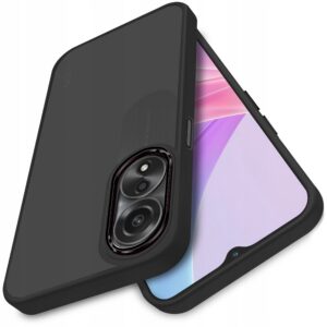 Plecki KrainaGSM do Oppo A78 5G|A58 5G MATT PREMIUM czarny