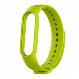 Pasek do Xiaomi Mi Band 5 Mi Band 6 Mi Band 7 15mm żielony M5 M6 M7