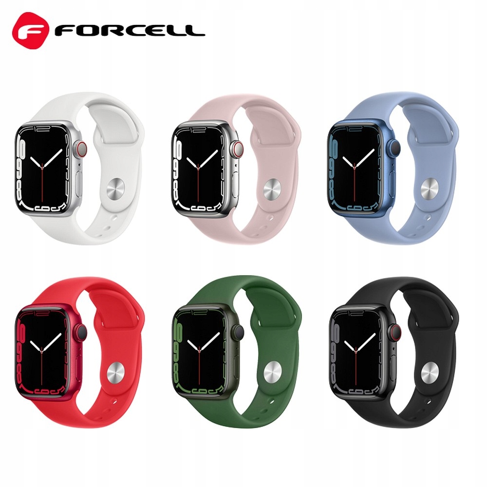FORCELL F-DESIGN FA01 pasek do APPLE Watch 38 / 40 / 41 mm czarny - obrazek 4