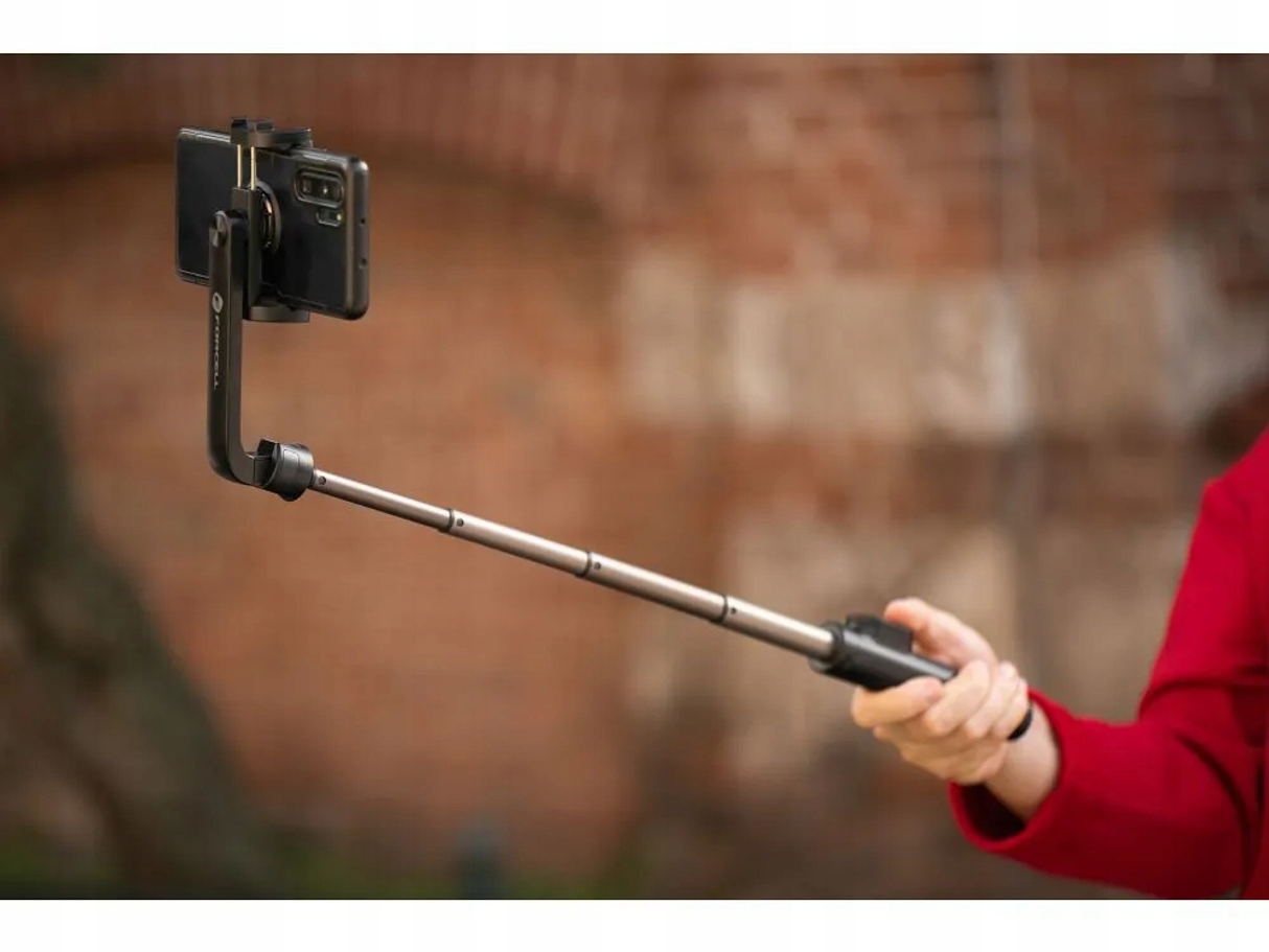 FORCELL selfie stick kijek na telefon 70cm statyw tripod + pilot bluetooth - obrazek 11