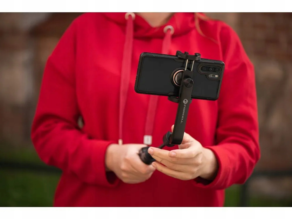 FORCELL selfie stick kijek na telefon 70cm statyw tripod + pilot bluetooth - obrazek 14