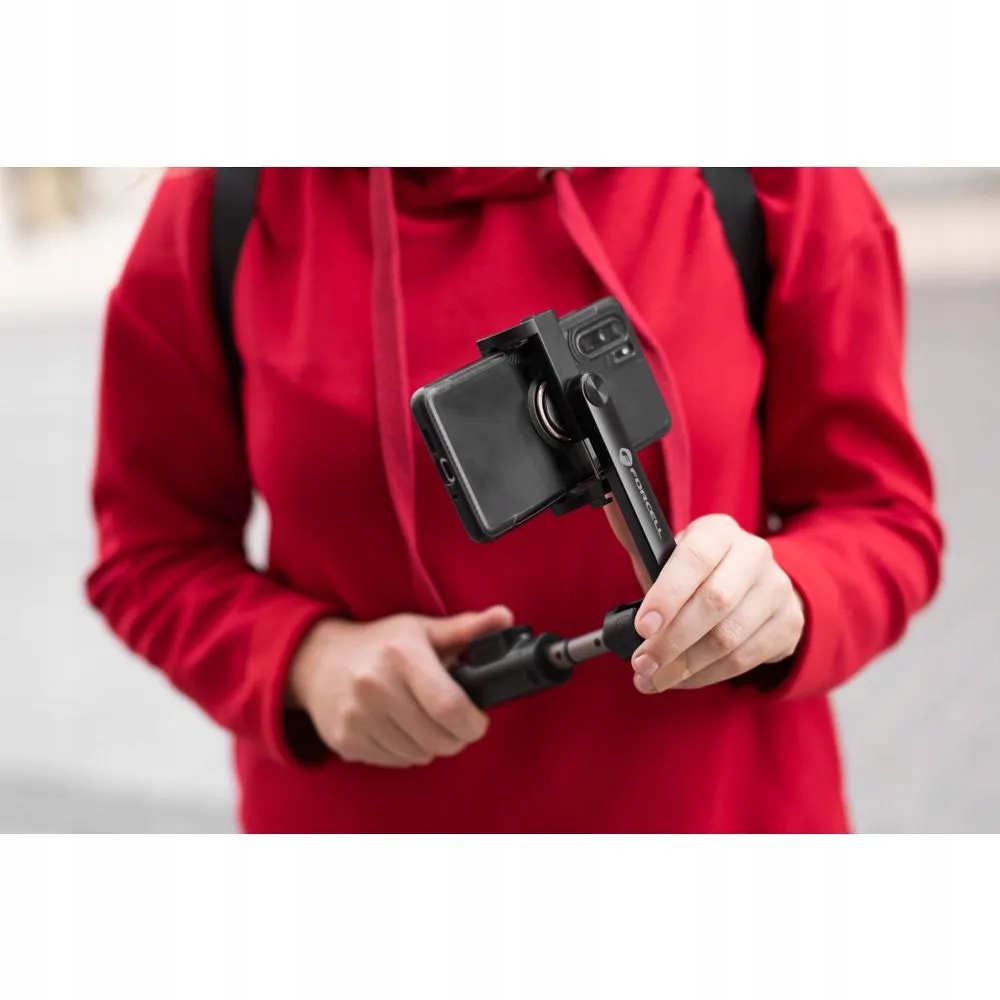 FORCELL selfie stick kijek na telefon 70cm statyw tripod + pilot bluetooth - obrazek 15