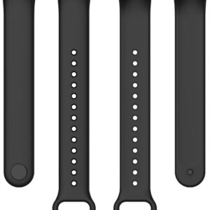 Pasek silikonowy do Xiaomi Mi Band 8/9 czarny