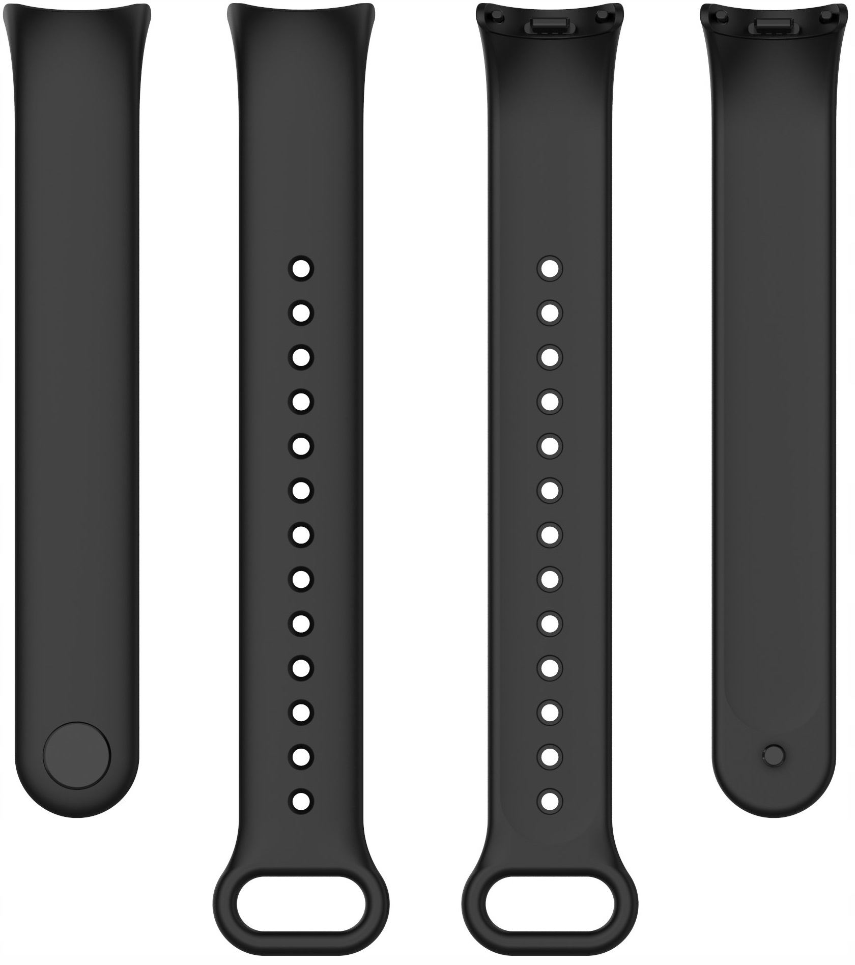 Pasek silikonowy do Xiaomi Mi Band 8/9 czarny