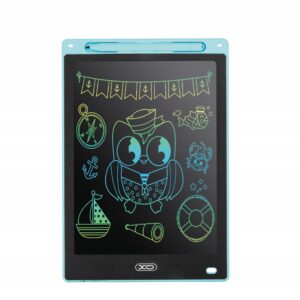 Znikopis tablet graficzny do rysowania LCD 10" cali niebieski z rysikiem