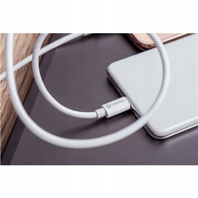 FORCELL F-ENERGY C339 kabel Typ C do Typ C PD QC4.0 5A 100W 1 m biały - obrazek 4