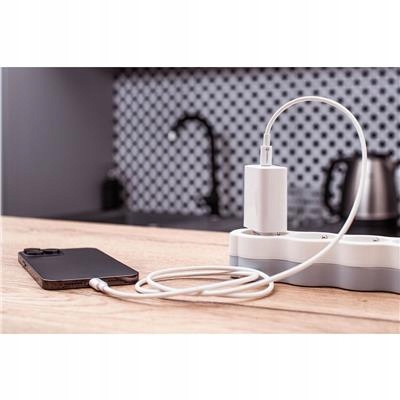FORCELL F-ENERGY C339 kabel Typ C do Typ C PD QC4.0 5A 100W 2 m biały - obrazek 3