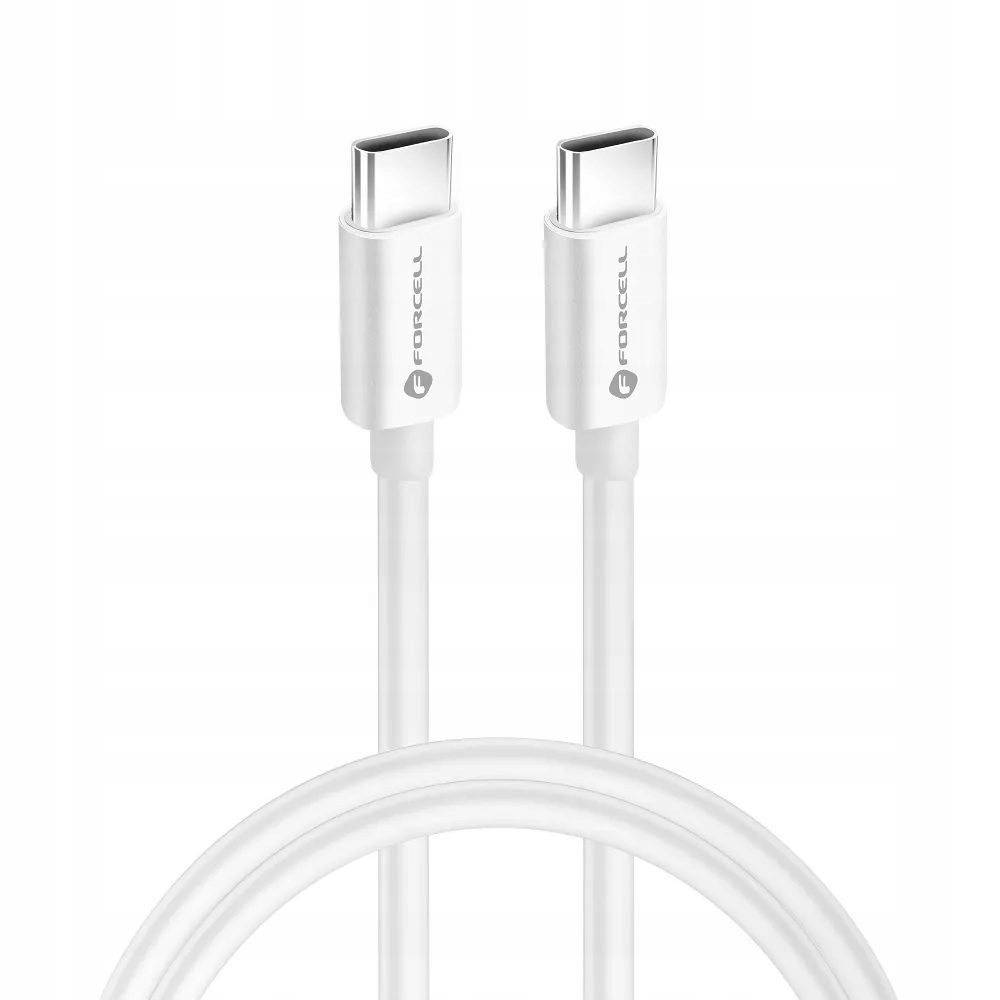 FORCELL F-ENERGY C339 kabel Typ C do Typ C PD QC4.0 5A 100W 2 m biały - obrazek 11