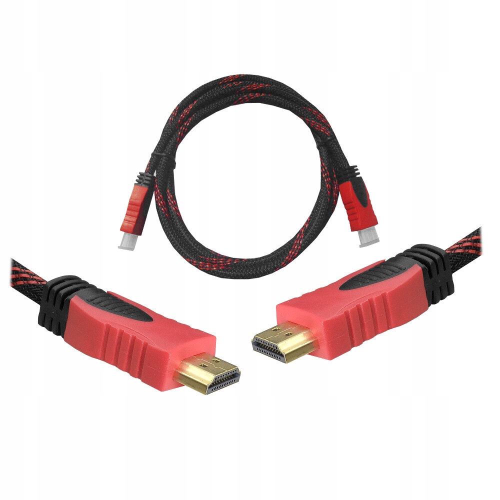 Kabel HDMI Lexton RTV002754 czerwony 1,5m - obrazek 7