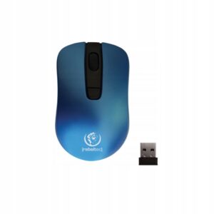 Mysz Bezprzewodowa Rebeltec Star Blue Optyczna 800-1600Dpi 4 Przyciski Nieb