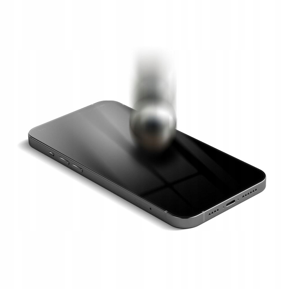 FORCELL Flexible 5D szkło hybrydowe do Apple iPhone 16 PRO antybakteryjne - obrazek 6