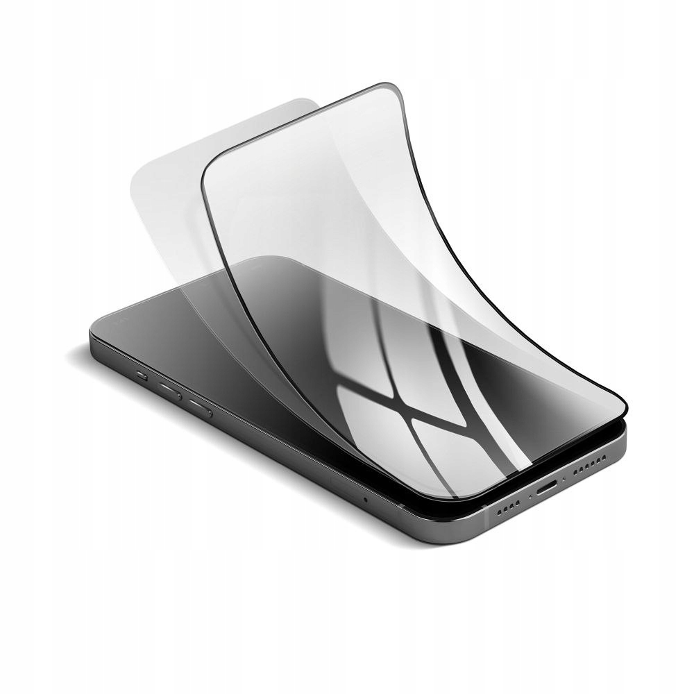 FORCELL Flexible 5D szkło hybrydowe do Apple iPhone 16 PRO antybakteryjne - obrazek 7