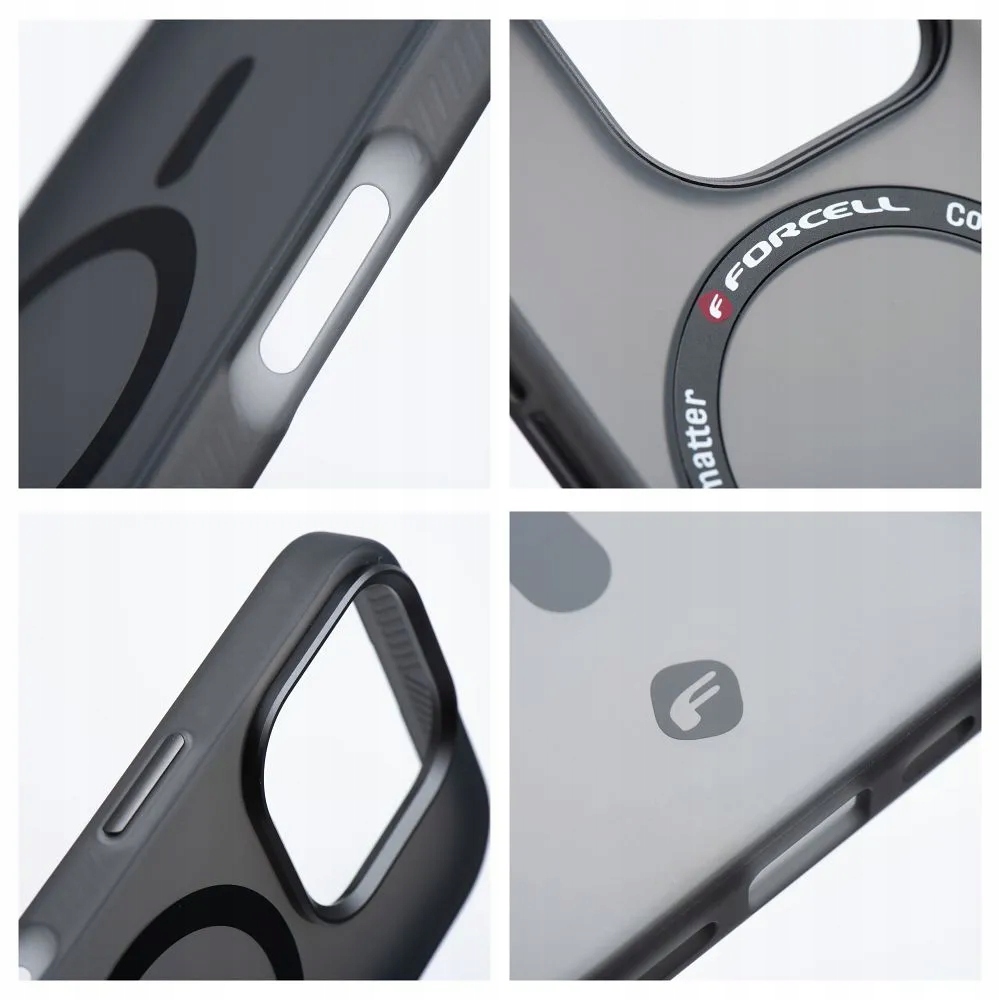 Plecki Forcell do Samsung Galaxy S25+ czarny - obrazek 4
