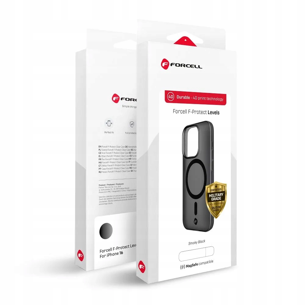 Plecki Forcell do Samsung Galaxy S25+ czarny - obrazek 6