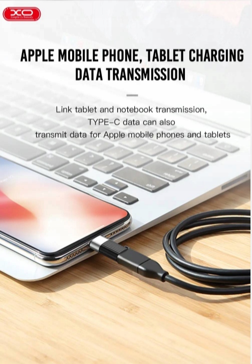 Xo adapter NB149-D usb-c do lightning czarny - obrazek 7