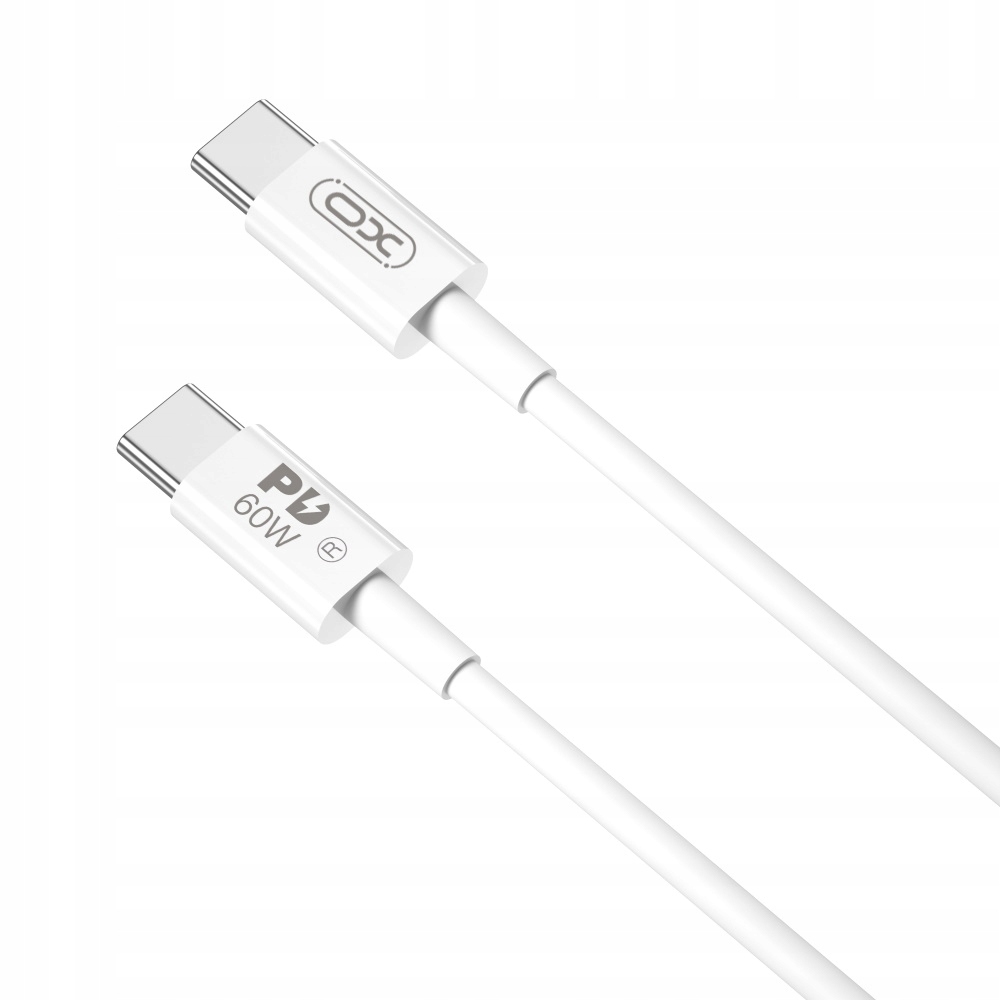 Kabel XO USB typ C - USB typ C 1 m biały - obrazek 5