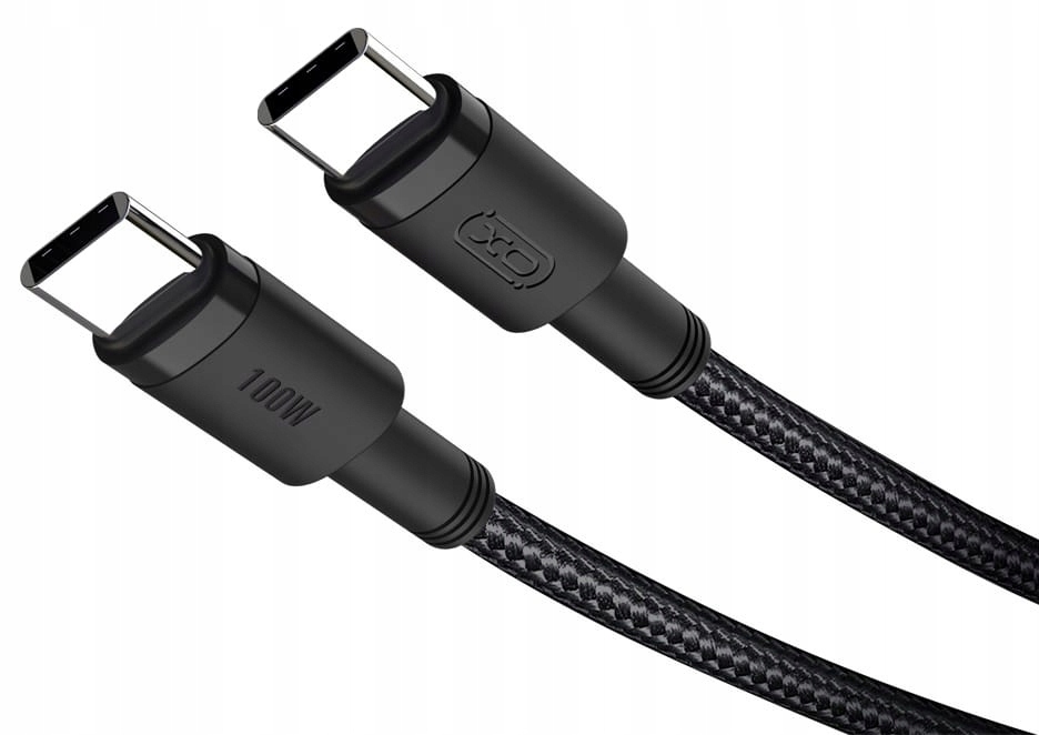 Kabel XO USB typ C - USB typ C 1,5 m czarny - obrazek 5