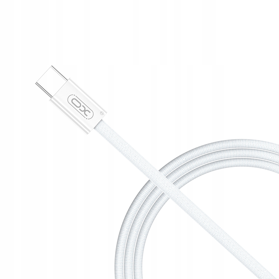 Kabel XO USB typ C - USB typ C 1 m biały - obrazek 3
